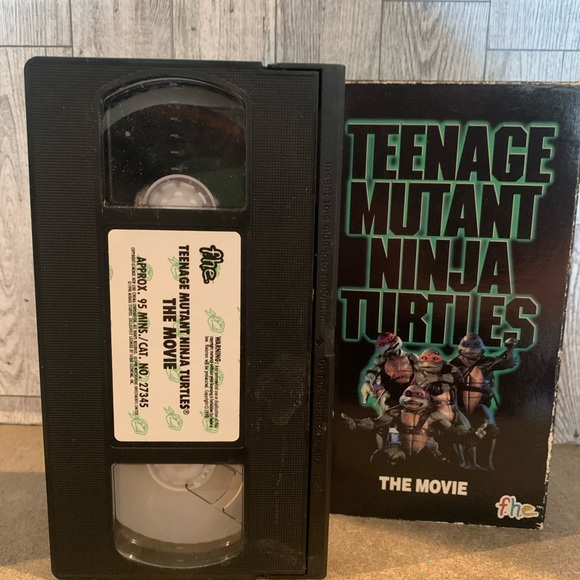 Vintage 1990 Copy Teenage Mutant Ninja Turtles The Movie - Picture 5 of 7